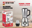 Image sur Mixeur SOVIO SVO-3070S 1000W – INOX 2bols non cassables – Capacité 1l