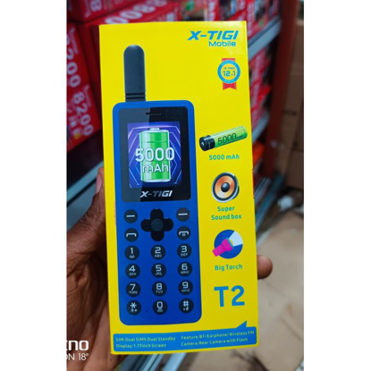 Image de T2 X - Tigi  - DUAL SIM - 1,77 Pouces - Bluetooth - Caméra - Radio FM - 5000mAh