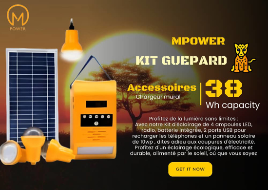 Image sur Kit Guepard (Generateur 38Wh)