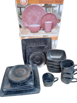 Agrandir l'image de Service de table - 20 pièces - (4tasses, 4bols, 4 sous tasses, 4 sous plats, 4 plats) - multicolores Image de Service de table - 20 pièces - (4tasses, 4bols, 4 sous tasses, 4 sous plats, 4 plats) - multicolores