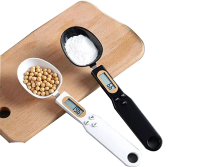 Image de Balance numérique électronique LCD, cuillère à mesurer le poids des aliments, cuillère à café et à thé, outil de cuisine, 500g 0.1g