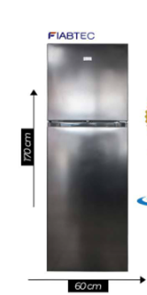 Agrandir l'image de REFRIGERATEUR COMBINÉ FIABTEC 313L- FTTMS 520 DFF-NOIR Image de REFRIGERATEUR COMBINÉ FIABTEC 313L- FTTMS 520 DFF-NOIR