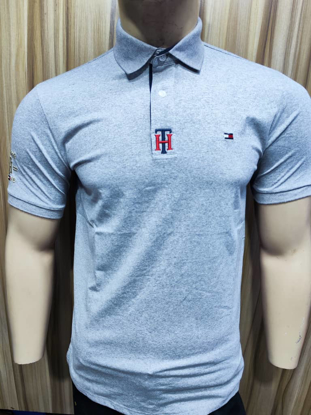 Agrandir l'image de Polo générique pure  coton Tommy, Gris Image de Polo générique pure  coton Tommy, Gris