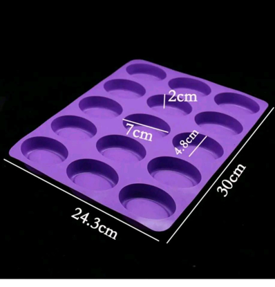 Image de Moule à savon 15 cavités 100G