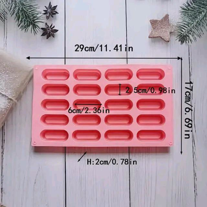 Image de Moule à savon 20 cavités - savon d'hôtel - savon 25g