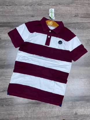 Image de Polo En Coton Raillé Multicolore