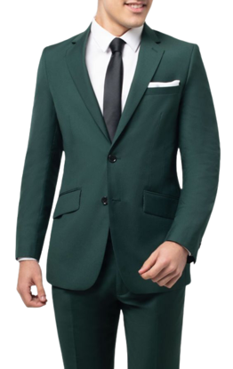 Agrandir l'image de Ensemble Costume Homme , 2 Pièces , 2 Boutons  Veste + Pantalon, Vert Pétrol Image de Ensemble Costume Homme , 2 Pièces , 2 Boutons  Veste + Pantalon, Vert Pétrol