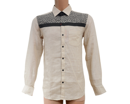 Agrandir l'image de Chemise B.Jones - 100% Lin - Authentique - Longue Manche - Beige Image de Chemise B.Jones - 100% Lin - Authentique - Longue Manche - Beige