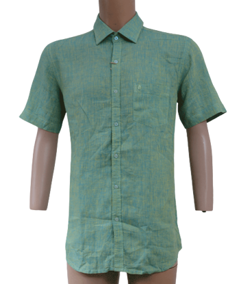 Image de Chemisette en Lin vert clair, Eclips