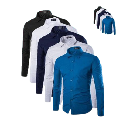 Image de Chemises Homme - 5 Pièces - Multicolore