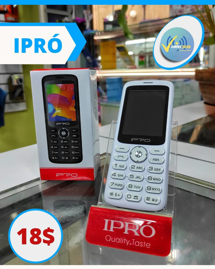 Image sur A16 IPRO  - 2,4" - Dual Sim - 0.8MP HD CAMERA  - 2G - MP3 / MP4 / WIRELESS FM - 1000 mAh - téléphone - Noir et blanc - 13 mois