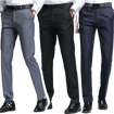 Image sur Pantalon pour costume  (3 pièces) noir,gris et bleu nuit