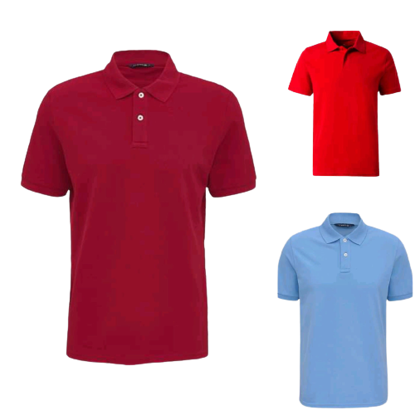 Agrandir l'image de Polos En Coton No name ; 03 pièces Bordeaux, bleu, rouge Image de Polos En Coton No name ; 03 pièces Bordeaux, bleu, rouge