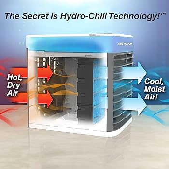 ARTIC-CUBE Mini Air Conditioner USB Portable Humidifier