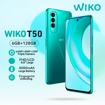Image sur Smartphone Wiko T50 Android 11 6 Go + 128 Go Triple Caméra AI 64MP Écran Sans Bord 6,6 ''