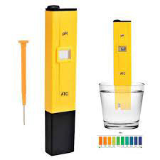 Testeur PH Piscine 3 En 1 - PH Mètre TDS EC Température Eau Potable, Aquarium, Hydroponie