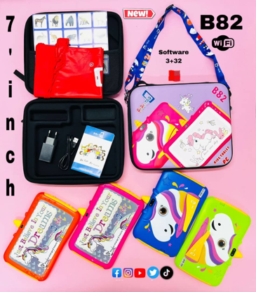 Image de Tablette pour enfants Bebe B82, 7", 32 Go de ROM, 3 Go de RAM, 3 000 mAh