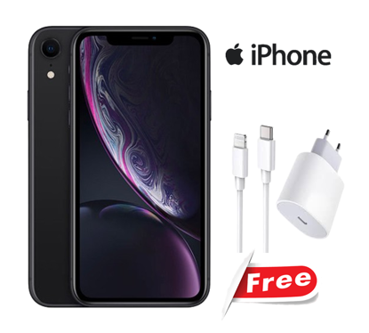 Agrandir l'image de Apple iPhone XR Occasion - 256GB - 2942 mAh - 6.1 pouces - 12MP/7MP - Gift (Chargeur ) - 03 Mois garanti Image de Apple iPhone XR Occasion - 256GB - 2942 mAh - 6.1 pouces - 12MP/7MP - Gift (Chargeur ) - 03 Mois garanti