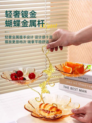 Agrandir l'image de Présentoir 3 niveaux  pour desserts et apéritifs Image de Présentoir 3 niveaux  pour desserts et apéritifs