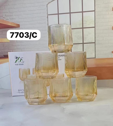 Image de verre à eau 06 pièces