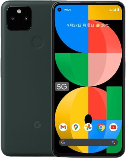 Image sur Google Pixel 5a -128 GB/6GB - 6.34 Pouces - 12.2 MP + 16MP + 8MP -  4680mAh, non-removable - occasion d'europe - 01 Mois garantie