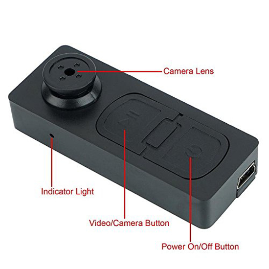 Image sur Mini camera espion en bouton