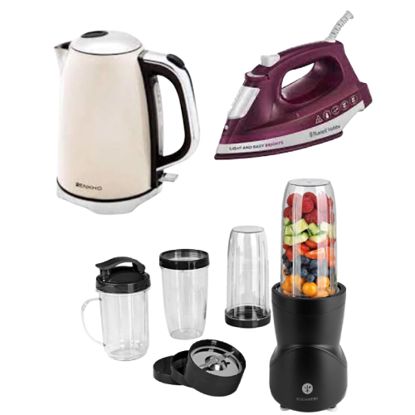 Image de pack d'équipement de base du petit éléctroménager -trio neccessaire pour vos besoin du quotidien