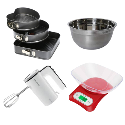 Image de pack d'équipement de base pour pâtisserie