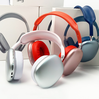 P9 Casque sans fil Bluetooth avec microphone pour iPhone/Samsung/iPad/PC  Blanc : : High-tech