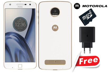 Agrandir l'image de Motorola Moto Z Play  - Occasion - 5.5pouces - 32GB / 2GB - 16 MP / 5MP - 3510 mAh, non amovible - gifts (Chargeur + Carte mémoire 8GB) -  03 Mois garantie Image de Motorola Moto Z Play  - Occasion - 5.5pouces - 32GB / 2GB - 16 MP / 5MP - 3510 mAh, non amovible - gifts (Chargeur + Carte mémoire 8GB) -  03 Mois garantie