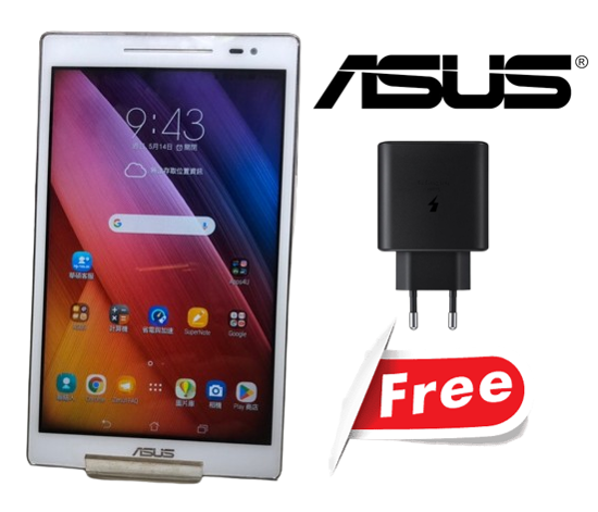 Image sur Tablette Asus Zenpad POOA  Wifi Occasion - 8,0 pouces - 16GB / 2GB - 5 MP / 2MP - 4000 mAh, non amovible - Chargeur offert - 03 Mois garantie