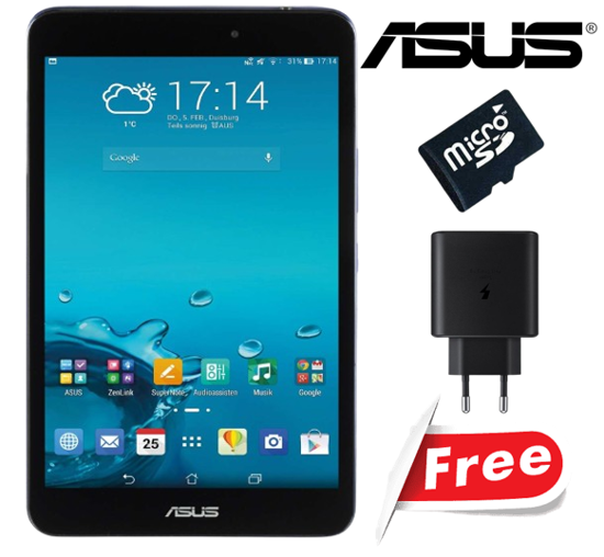 Image sur Tablette Asus ko13 Wifi Occasion - 7,0 pouces - 16GB / 1GB - 5 MP / 2MP - 3950 mAh, non amovible - Chargeur et carte mémoire 8GB offert - 03 Mois garantie