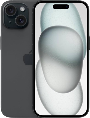 Image de Apple iPhone 15 - 128GB -  3349 mAh  - 6,1 pouces - 48MP + 12MP /12MP  -  03 Mois garantie