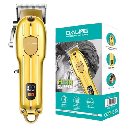 Image de Tondeuse à cheveux professionnelle sans fil à affichage numérique DALING DL-1538