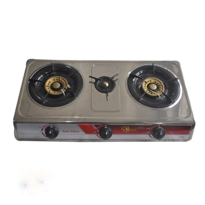 Agrandir l'image de Plaque à gaz ksk original, 3 foyers, inox Image de Plaque à gaz ksk original, 3 foyers, inox