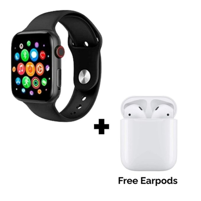 Agrandir l'image de Montre connectée W26 Pro Max + Earpods gratuits et montre intelligente à écran tactile 2 sangles - Rose - 03 mois garantie Image de Montre connectée W26 Pro Max + Earpods gratuits et montre intelligente à écran tactile 2 sangles - Rose - 03 mois garantie