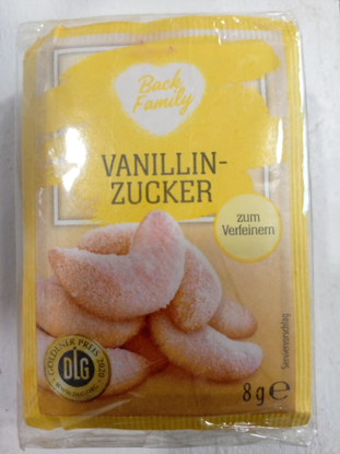 Image de Sucre Vanillé paquet de 8g X 10 sachets