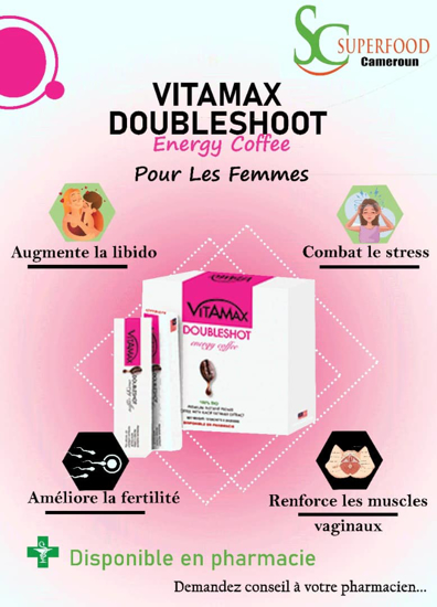 Image sur Vitamax double short café aphrodisiaque pour femme