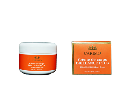 Agrandir l'image de Crème Corporelle Brillance Plus de Carimo, 250G Image de Crème Corporelle Brillance Plus de Carimo, 250G