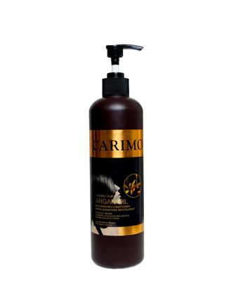 Agrandir l'image de Après-Shampoing revitalisant à l'huile d'argan silky de Carimo, 500ML Image de Après-Shampoing revitalisant à l'huile d'argan silky de Carimo, 500ML