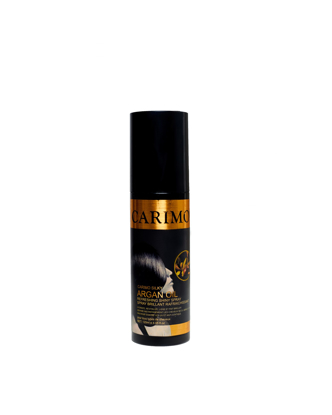 Image de Spray Brillant rafraichissant pour cheveux à l'huile d'argan silky de Carimo, 120 ml