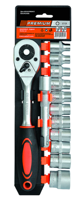 Image de Jeu de clés à cliquet.12pcs