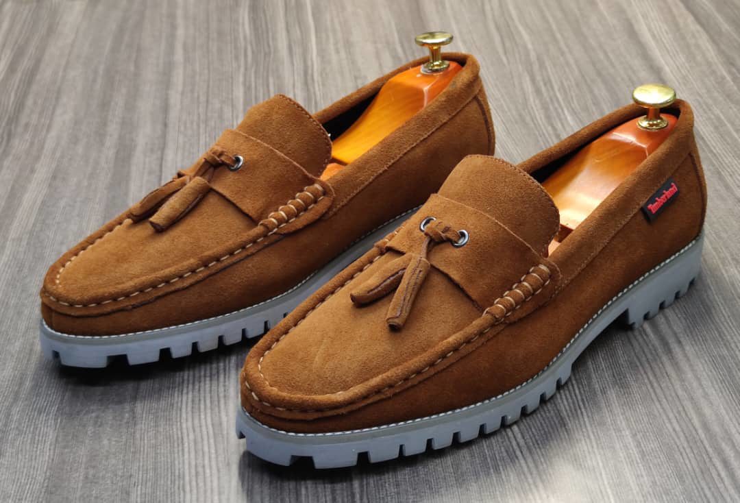 Chaussure Sebago Avec Semelle En Daim Deux Pompons Qualit 