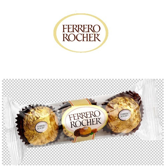Image sur Ferrero Rocher Chocolats, 3 Pcs - pâtisserie