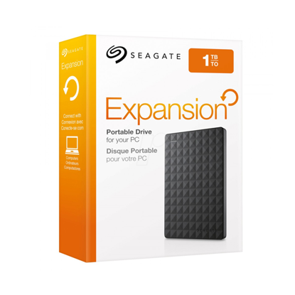 Agrandir l'image de Disque Dur Externe - SEAGATE - Expansion Portable - 1To - USB 3.0 - Garantie 03 mois Image de Disque Dur Externe - SEAGATE - Expansion Portable - 1To - USB 3.0 - Garantie 03 mois