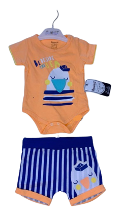 Image de Ensemble 02 pièces barbouteuse et culotte mixte de 2-9 mois