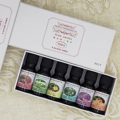 Agrandir l'image de Huiles essentielles (6 bouteilles)- parfum- bonne senteur et durable Image de Huiles essentielles (6 bouteilles)- parfum- bonne senteur et durable