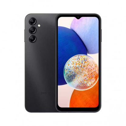 Agrandir l'image de Samsung Galaxy A14 4G - 128 Go/4Go RAM - 6.6" - 5000mAh - 2 Nano SIM - 50MP/13MP - Garantie 6 Mois Image de Samsung Galaxy A14 4G - 128 Go/4Go RAM - 6.6" - 5000mAh - 2 Nano SIM - 50MP/13MP - Garantie 6 Mois