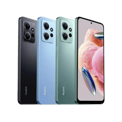 Agrandir l'image de Xiaomi Redmi Note 12  - 256 Go/8Go RAM - 6,67" - 2 Nano SIM - 48MP+8MP+2MP/13MP - 5000mAh  - Garantie 12 Mois Image de Xiaomi Redmi Note 12  - 256 Go/8Go RAM - 6,67" - 2 Nano SIM - 48MP+8MP+2MP/13MP - 5000mAh  - Garantie 12 Mois
