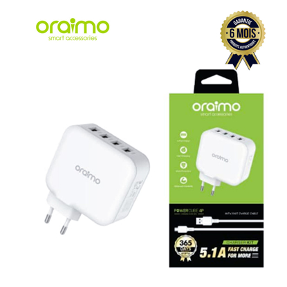 Agrandir l'image de Chargeur  OCW-E81F WHITE Image de Chargeur  OCW-E81F WHITE